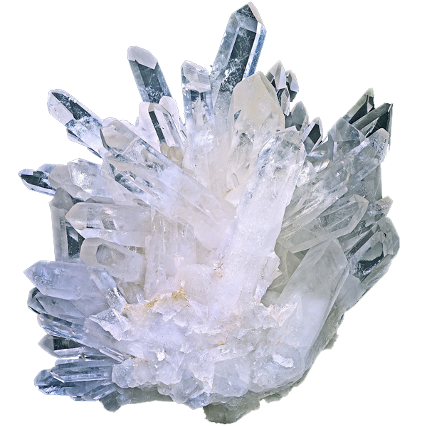 A quartz rock